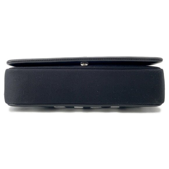 BURBERRY Roller ChainShoulder Canvas/Leather Black/White - Picture 6 of 14